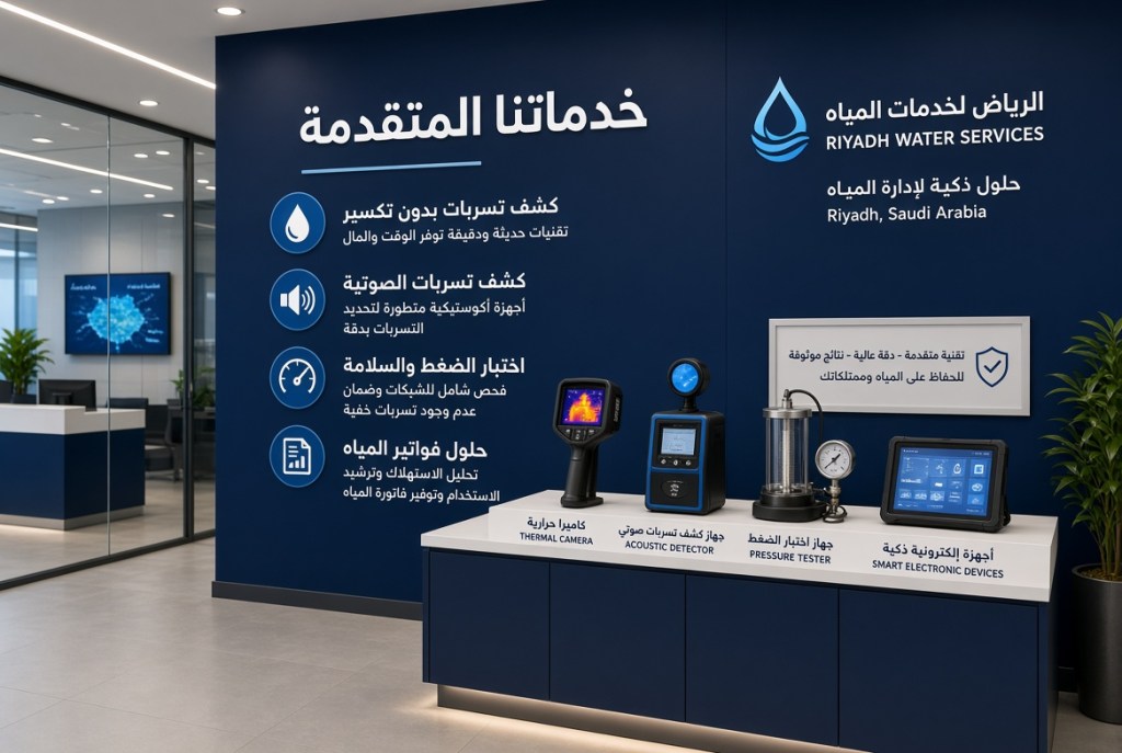 شركة حل ارتفاع فاتورة المياه بالرياض 